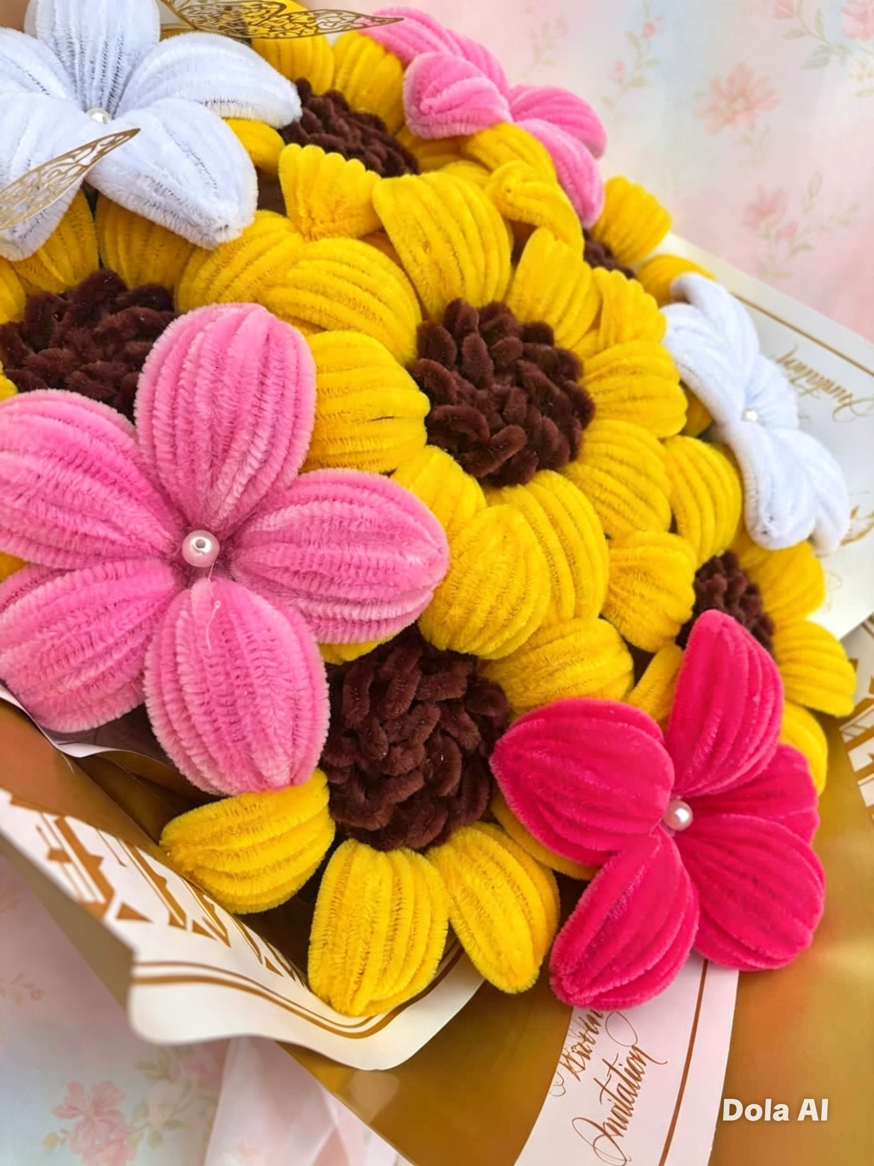 Ramos de Girasoles y Flores de limpia pipas